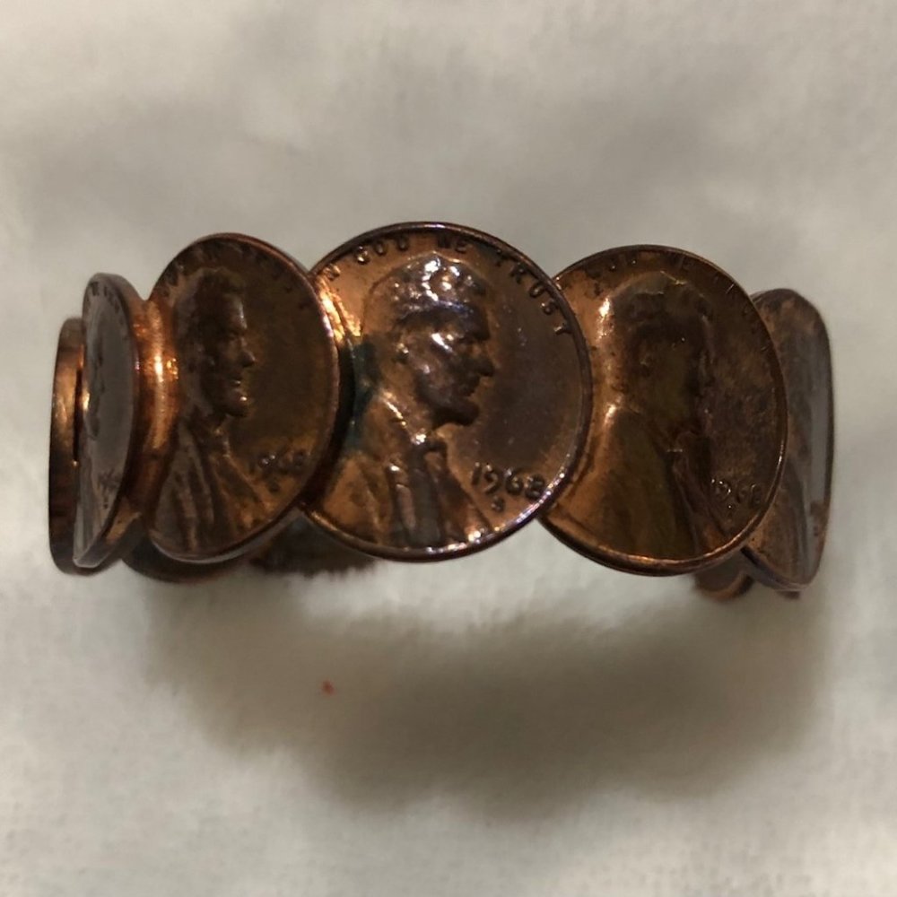 Welded Penny Bracelet